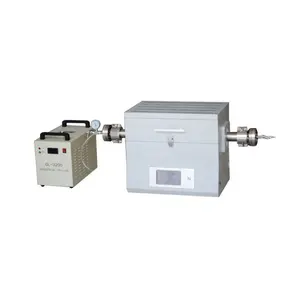 1500C Compact Hydrogen Atmosphere Tube Sintering Furnace with 2" Alumina Tube and Hydrogen Detector & Shutdown Valve