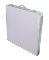 Vente en gros ensemble table à manger pliable de camping légère et personnalisée en aluminium table pliante blanche d'extérieur moderne avec quatre chaises
