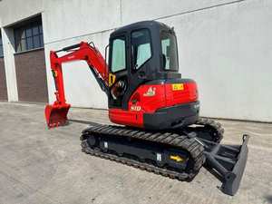 Mini-excavatrice Kubota KX155 neuve en bon état à vendre, machine Kubota, excavatrice hydraulique sur chenilles - Product Image 3