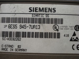 New 6es5-945-7ua13 CPU Module 945 cho <span class=keywords><strong>S5</strong></span>-115V 256K một năm bảo hành <span class=keywords><strong>PLC</strong></span> một năm bảo hành <span class=keywords><strong>PLC</strong></span> - Product Image 2