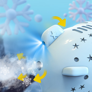 Cầm tay nhựa trẻ em của bong bóng máy không gian Phi Hành Gia Đồ chơi hoàn toàn tự động gatling điện bong bóng thổi súng cho các lứa tuổi 5-7 - Product Image 2