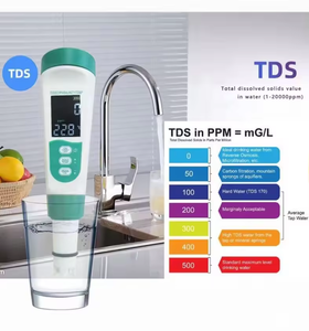 5 En 1 Digital TDS Medidor de agua Pen <span class=keywords><strong>Tester</strong></span> Medidor de pH Probador de salinidad con OEM ODM OBM Soporte personalizado - Product Image 4