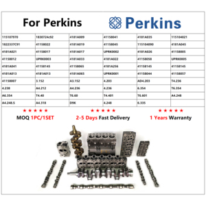 Kit de Revisión para Motores Perkins 1103 1004 1104 1104C 1104D 1106 1006 403C 403D 404C 404D Cigüeñal Pistón Cojinete Juego de Juntas - Product Image 4