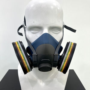 2023 Schneller Versand Gasmaske Atemschutzgerät Sicherheits-Chemikalienmaske Halbgesichtsmaske mit Filter für Giftige Gase - Product Image 3