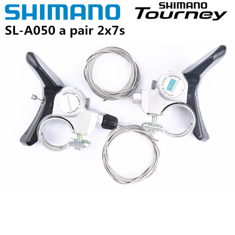 Shimano TOURNEY SL-A050 左右シフティングハンドル 2x7スピード用