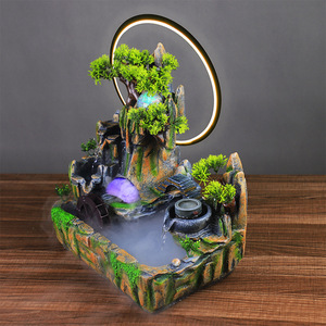<span class=keywords><strong>Fuente</strong></span> <span class=keywords><strong>de</strong></span> agua Zen decoración Feng Shui rocalla <span class=keywords><strong>fuente</strong></span> <span class=keywords><strong>de</strong></span> agua corriente cascada rocalla <span class=keywords><strong>fuente</strong></span> con luz LED - Product Image 3