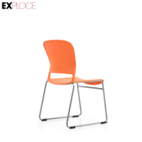 Chaise pliable institutionnelle moderne Chaise visiteur en maille pour le back office Chaise de formation des visiteurs