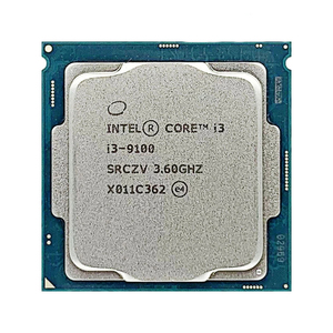 Oferta de Precio Más Bajo, CPU I3 8va y 9va Generación 8100 9100, 99% Nuevo, Socket 1151, CPU de Escritorio - Product Image 1