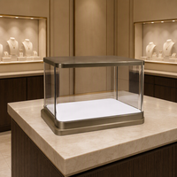 Vitrine de présentation de bijoux sur mesure pour les magasins de bijoux en or, les détaillants et les showrooms