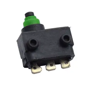 Một cửa mua dọc loại H3-F 3 pin không thấm nước Micro push button chuyển 1A 125V hỗ trợ tùy biến