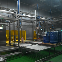 Machine de remplissage aseptique automatique pour pulpe de mangue concentrée et purée de tomate en fûts de 220 L