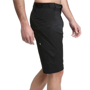 Shorts de VTT pour hommes, respirants, légers, amples, avec poches zippées, antibactériens, écologiques, séchage rapide, grandes tailles, pour l'extérieur - Product Image 6