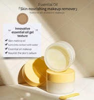 Baume Démaquillant Hydratant Doux Purifiant les Pores du Visage pour Tous Types de Peau