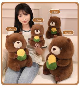 Venta caliente logotipo personalizado juguetes peluche Animal de peluche lindo diseño juguetes Marmot Kawaii juguete de peluche - Product Image 5