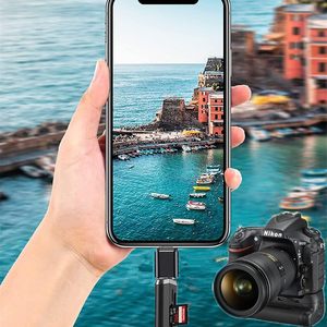 USB ánh sáng Ning Nam để USB Nữ <span class=keywords><strong>adapter</strong></span> OTG Cáp cho iPhone 11 12 Mini Max Pro XS XR SE2 7 8 cộng với máy ảnh thẻ nhớ kết nối - Product Image 4