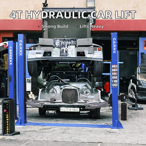 Elevador de Autos de Dos Postes con Accionamiento Hidráulico de 4T, Aprobado por la CE, Alta Calidad, Techo Bajo, Fácil de Usar para Taller de Reparaciones, 10 Años de Garantía, YM-JSJ-2007 - Product Image 4