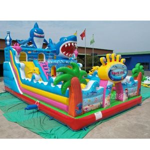 Château gonflable commercial Clown de <span class=keywords><strong>Cirque</strong></span> avec double toboggan, aire de jeux gonflable pour enfants, parc de jeux gonflables amusant - Product Image 3