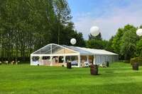 Tente Suzhou WT 10x15m/15x20m/20x30m blanc PVC Type étendu en aluminium chapiteau de banquet de mariage tente de fête pour 100-300-500
