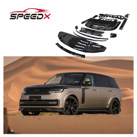 Kit carrosserie en fibre de carbone MSY pour Range Rover : Lame avant, capot, élargisseurs d'ailes et diffuseur en fibre de carbone pour Range Rover