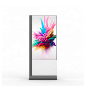 شاشة عرض نافذة زجاجية ملونة كاملة مرنة داخلية عالية الشفافية لمتاجر التجزئة SDK سعر الفيديو - Product Image 2