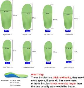 <span class=keywords><strong>Semelles</strong></span> <span class=keywords><strong>orthopédiques</strong></span> pour enfants, soutien de la voûte plantaire, inserts pour chaussures plates, <span class=keywords><strong>semelles</strong></span> pour fasciite plantaire, adaptées aux chaussures de tous les jours - Product Image 5