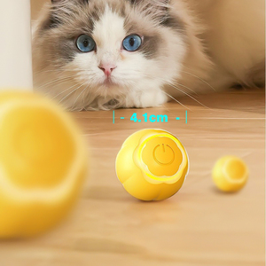 Juguetes Eléctricos Inteligentes para Gatos, Pelota Automática Rodante, Juguetes Interactivos para Gatos, Juguetes de Entrenamiento para Gatitos con Movimiento Automático para Jugar en Interiores - Product Image 3