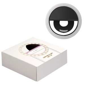 Anillo de Luz LED Recargable para Teléfono Celular, Anillo de Luz para Selfies, Luces LED para Selfies con el Teléfono - Product Image 3