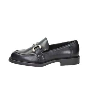 Mocassini da Donna Marco Tozzi 2-24307-45 in Pelle Nera, Scarpe Basse Eleganti - Product Image 1