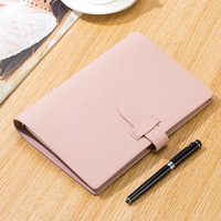 Couverture de cahier en cuir personnalisée couverture de livre de journal en cuir véritable galet personnalisé