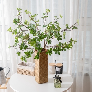 CL05001 Arrangement <span class=keywords><strong>de</strong></span> Fleurs Artificielles Plantes Vertes Décor Vert Feuille <span class=keywords><strong>de</strong></span> Dragon Doré Eucalyptus pour Verdure Fête <span class=keywords><strong>de</strong></span> Mariage <span class=keywords><strong>Flore</strong></span> - Product Image 4