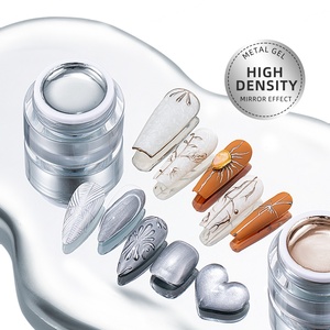 JTING Free Design Unique High Density Metallic Painting Gel Polish Collection Set Box OEM Private Label Metal Gel Nail Polish - Product Image 2