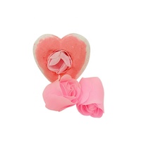Bombes de bain en forme de cœur colorées, biologiques, de luxe, avec étiquette personnalisée OEM, aux ingrédients naturels, pour une utilisation en spa à domicile, cadeau relaxant