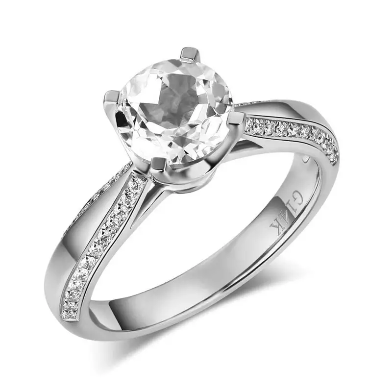 Gemstone Ring Garnet Designer Silver Ring 925 Sterling Silver Jewelry 925 Diamond Ring
