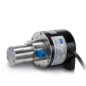 फ्लुइडस्मार्ट 2-3 एलपीएम माइक्रो गियर पंप ब्रशलेस मोटर छोटे पानी तरल पंप S304 शरीर माइक्रो चुंबकीय गियर पंप