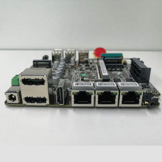 Kiosk motherboard Elkhart Lake J6412 Embedded DDR4 mini itx Fanless motherboard industrial computer