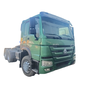 Howo 500 HP Tracteur à double entraînement d'occasion, modèle d'exportation avec direction à gauche, vert, emplacement de traction d'occasion pour le carburant - Product Image 3