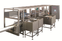 Usine de production de solutions intraveineuses entièrement automatique, machine de remplissage, de lavage, de scellement et d'emballage de liquides IV, ligne de production de poches de perfusion IV