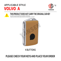 2025 housse de clé intelligente de voiture pour Volvo S60 S90 XC40 XC60 XC90 V60 V90 T6 T8 accessoires de Protection de coque de clé automatique