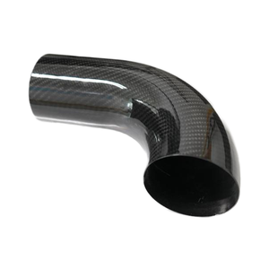 Tube d'admission d'<span class=keywords><strong>air</strong></span> en fibre de carbone personnalisé à 90 degrés de haute qualité - Product Image 3