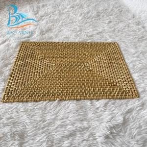Premium Quality Handwoven <b>Rectangle</b> Wedding <b>Placemat</b> Mats & Pads - Product Image 3