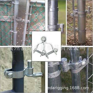 Heavy Duty Galvanized Steel Fence Hinge 38mm <b>Chain</b> Hinge Kit Industrial Design Durable Manual Control Easy Installation - Product Image 5