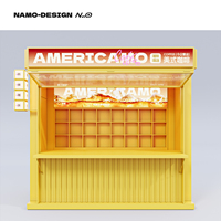 Kiosque Namo NAMO pour les cafés, les centres commerciaux, les magasins de boissons/thés au lait - Design intérieur commercial écologique, imperméable et durable