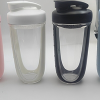 Bouteille d'eau en plastique sans BPA FX Factory, best-seller, 400 ml, shaker, gourde de sport pour la gym