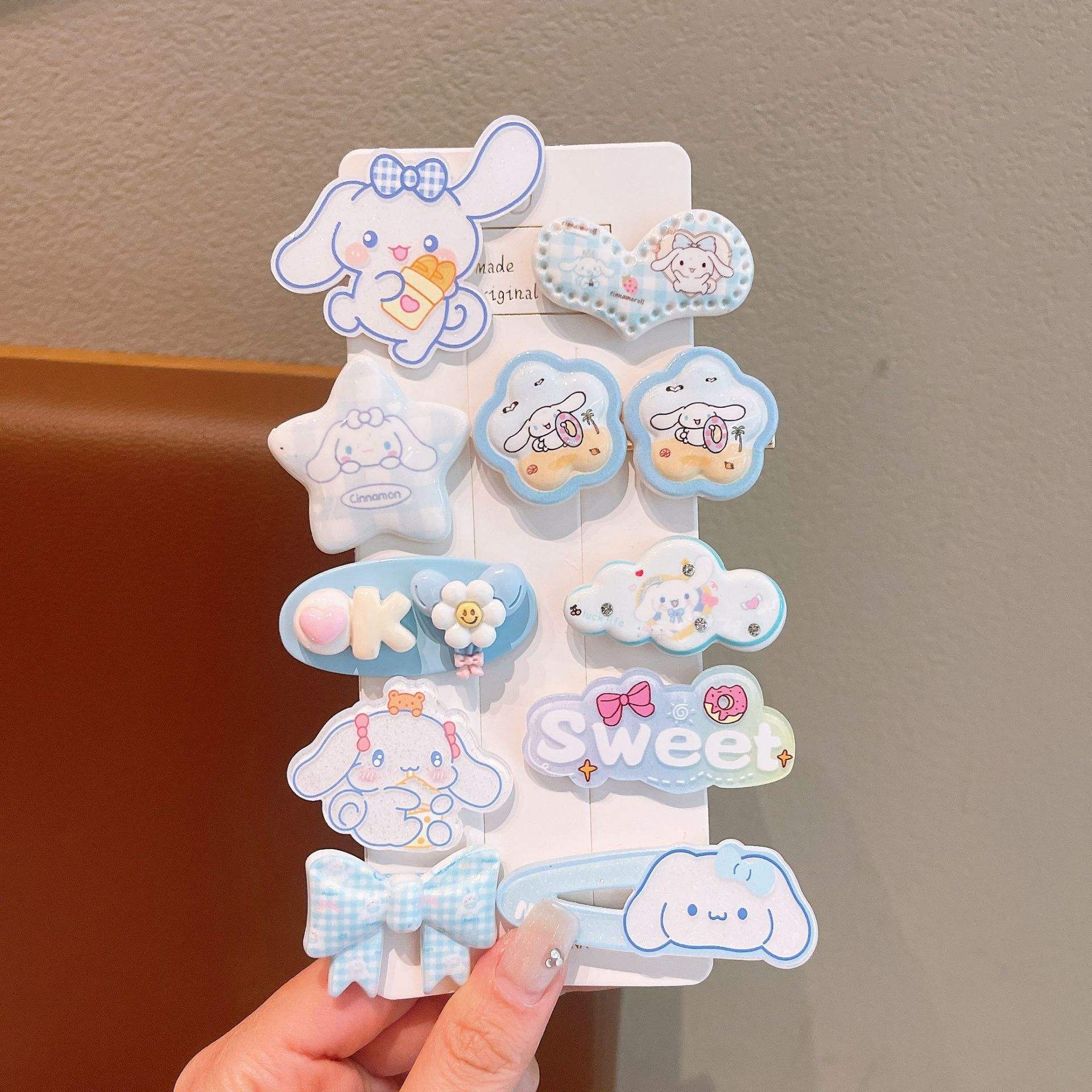 4 Blue Cinnamon Dog 10 - piece Set