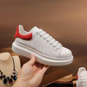 Scarpe Platform Sportive Casual <span class=keywords><strong>Bianche</strong></span> di Alta Gamma con Lacci, Suola Spessa e Rialzata, Versatili per Coppie - Product Image 5