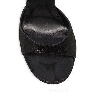 XINZI RAIN 2024 Nuovi Sandali <span class=keywords><strong>con</strong></span> Tacco da Donna Taglia 43 Punta Aperta Nero Glitterato Antiscivolo Sandali Slingback <span class=keywords><strong>con</strong></span> Tacco a Spillo - Product Image 6