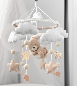 Đồ chơi treo hình gấu bông handmade, trang trí phòng trẻ em không phân biệt giới tính - Product Image 1