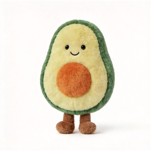 Almohada de Peluche de Aguacate Personalizada al por Mayor, Peluche de Aguacate con Patas, Juguetes de Peluche de Aguacate Adorables - Product Image 6