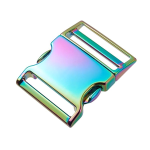 Hebilla metálica CLIPON AK503-112-SCS, patente estadounidense/europea, alta resistencia, adecuada para productos de exterior, collar/Correa/arnés para mascotas - Product Image 1