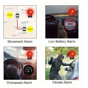Traceur GPS 4G pour voiture YangDiana, mini localisateur en temps réel avec application mobile pour véhicules automobiles, géolocalisation et contrôle à distance - Product Image 6
